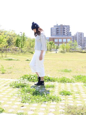 まこさん（レディース・164cm）の春コーディネート