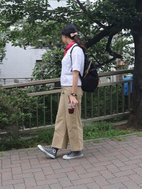 「Anello」｜「アイテム（その他）」を使った、まこさん（レディース・164cm）の夏コーディネート