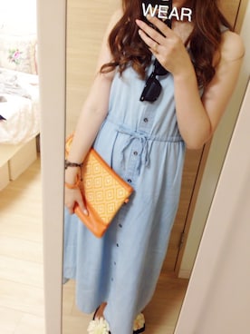 Sachiさん（レディース・159cm）の夏コーディネート