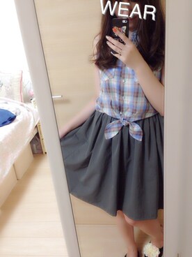 Sachiさん（レディース・159cm）の夏コーディネート