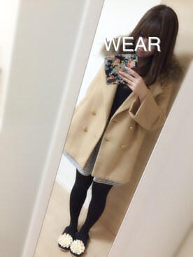 Sachiさん（レディース・159cm）の冬コーディネート