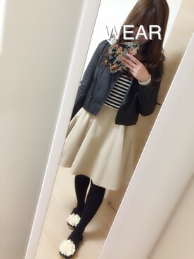 「grove（グローブ）のアイテム（その他シューズ）」を使った、Sachiさん（レディース・159cm）の春コーディネート
