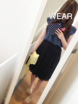 Sachiさん（レディース・159cm）の夏コーディネート