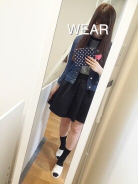 Sachiさんの「☆LOWRYS FARM☆ウエストギャザーボリュームスカート 545621」を使ったコーディネート