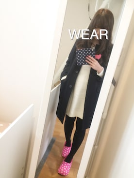 Sachiさん（レディース・159cm）の冬コーディネート