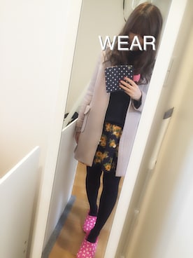 Sachiさん（レディース・159cm）の冬コーディネート