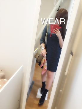 「RANDA」｜「アイテム（アナログ腕時計）」を使った、Sachiさん（レディース・159cm）の春コーディネート