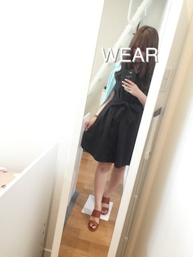 「RANDA」｜「アイテム（アナログ腕時計）」を使った、Sachiさん（レディース・159cm）の夏コーディネート