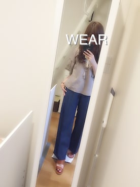 「RANDA」｜「アイテム（アナログ腕時計）」を使った、Sachiさん（レディース・159cm）の夏コーディネート