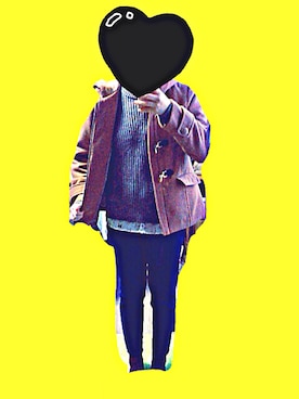 「Honeys（ハニーズ）のアイテム（ダウンジャケット/コート）」を使った、se-na!さん（レディース・160cm）の冬コーディネート