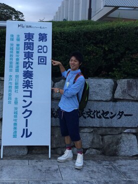 「mercibeaucoup,（メルシーボークー）のアイテム（アクセサリー）」を使った、じゃぱんさん（メンズ・175cm）の秋コーディネート