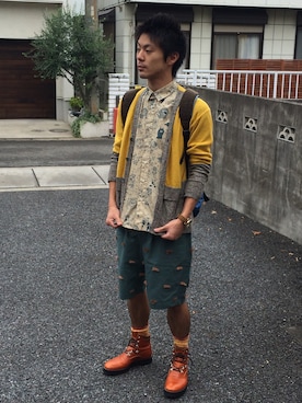 じゃぱんさん（メンズ・175cm）の秋コーディネート