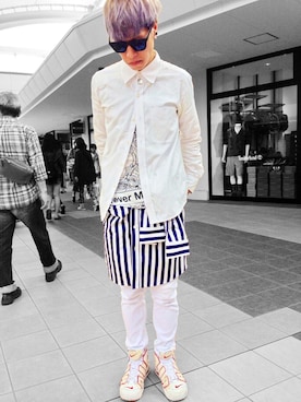 Nさん(メンズ・172cm)の夏コーディネート