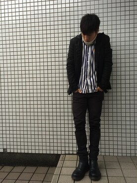 Nさん(メンズ・172cm)の冬コーディネート