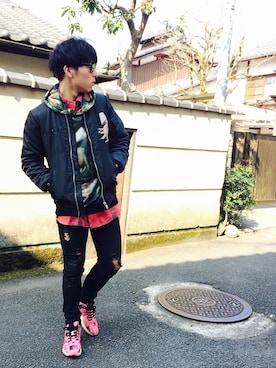 Nさん（メンズ・173cm）の冬コーディネート