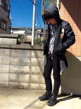 Nさん(メンズ・173cm)の春コーディネート