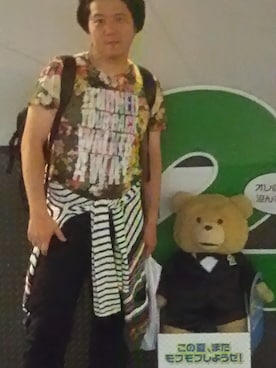 「semoh（セモー）のアイテム（帽子）」を使った、Takahiro Nakanoさん（メンズ・175cm）の夏コーディネート