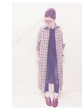 2mikaさん(レディース・157cm)の冬コーディネート