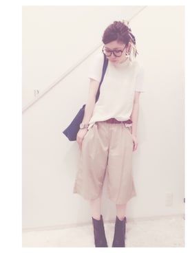 2mikaさん（レディース・157cm）の秋コーディネート