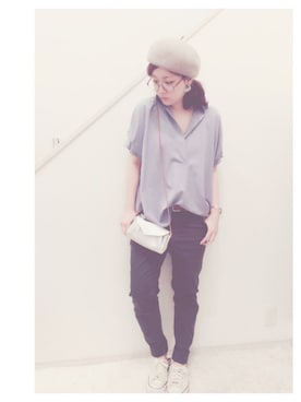 2mikaさん（レディース・157cm）の秋コーディネート