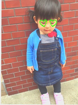 ♡mi-chan♡さん（キッズ・80cm）の春コーディネート