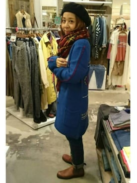 「CUBE SUGAR（キューブシュガー）のアイテム」を使った、mai.yさん（レディース・153cm）の秋コーディネート