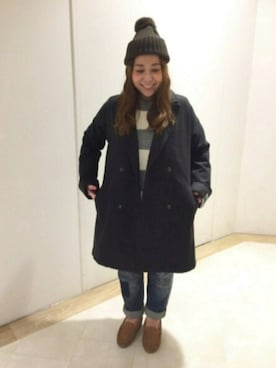 「EMU Australia（エミューオーストラリア）のアイテム」を使った、mai.yさん（レディース・153cm）の秋コーディネート