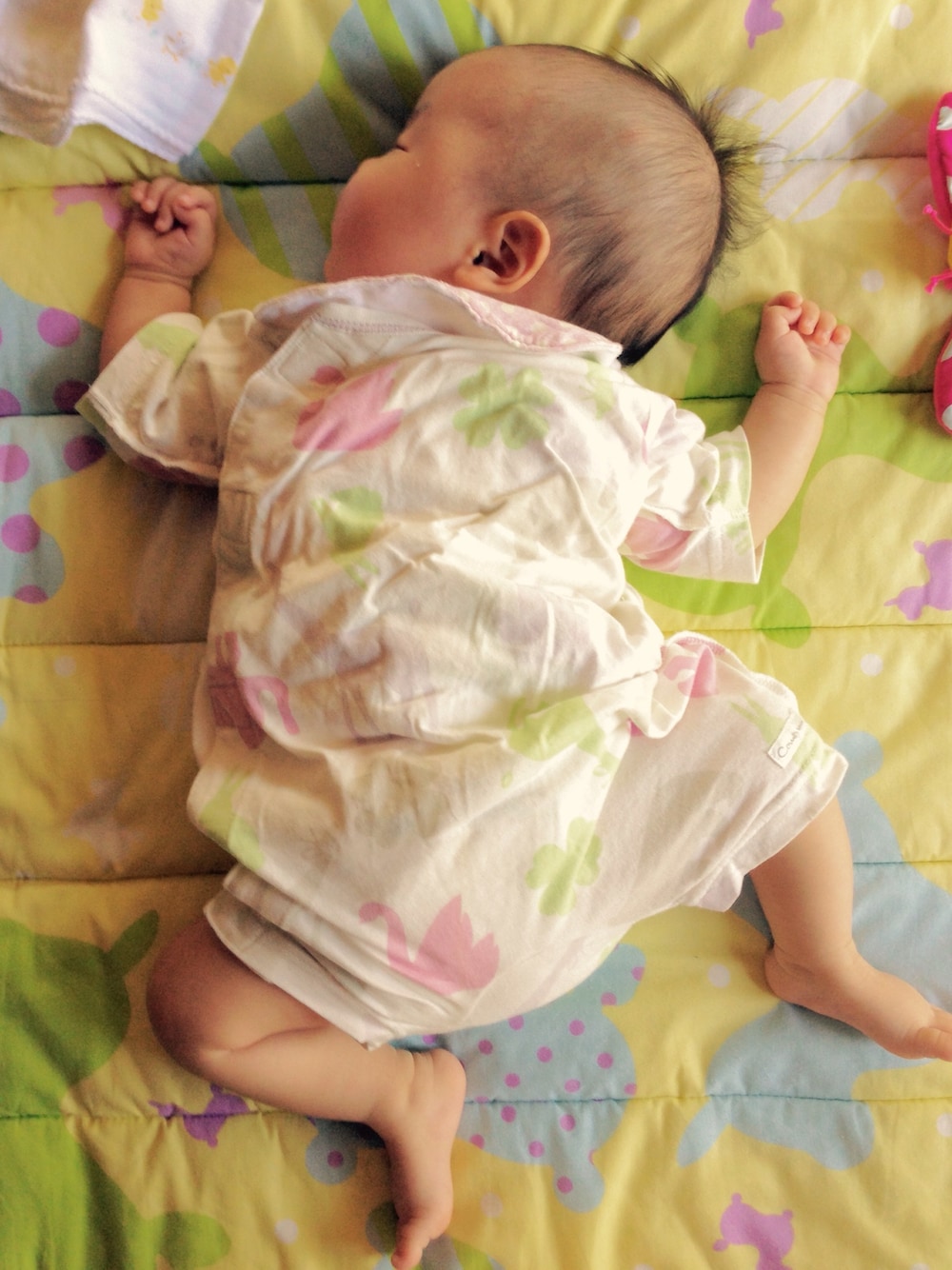 「baby」｜「combiminiのアイテム（つなぎ/オールインワン、その他）」を使った、ブンブンさん（キッズ・60cm）の秋コーディネートの1枚目の写真