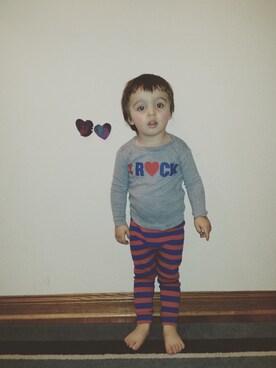 「GAP（ギャップ）のアイテム（その他）」を使った、IsaacTさん（キッズ・92cm）の春コーディネート