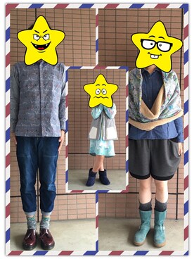 島鳥烏さん（レディース・167cm）の秋コーディネート