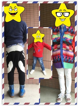 島鳥烏さん(レディース・167cm)の冬コーディネート