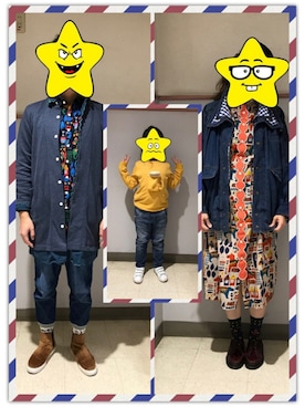 島鳥烏さん（レディース・167cm）の冬コーディネート