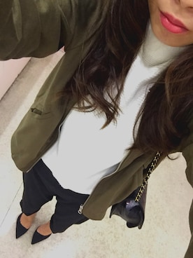 ゆかさん（レディース・153cm）の秋コーディネート