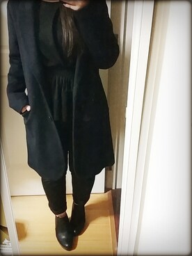 「JEANASIS（ジーナシス）のアイテム（ブーツ）」を使った、yuuu*さん（メンズ・160cm）の秋コーディネート