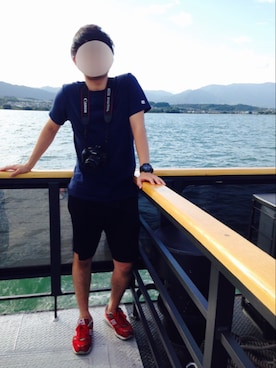 「G-SHOCK」｜「アイテム（雑貨/ホビー）」を使った、じょずさん（メンズ・175cm）の夏コーディネート