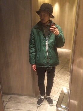 「70’s」｜JIMMYさん（メンズ・172cm）の冬コーディネート