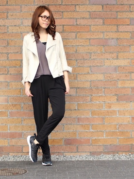 「アイテム（アナログ腕時計）」を使った、kaminさん（レディース・160cm）の春コーディネート