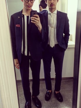 「スーツ」｜Teraさん（メンズ・171cm）の夏コーディネート