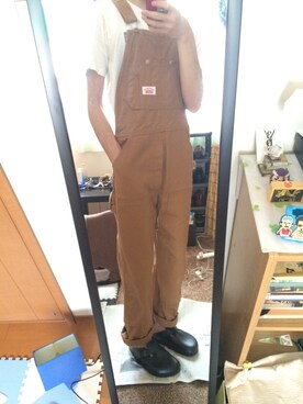 「アイテム（オールインワン・サロペット）」を使った、Teraさん（メンズ・171cm・20代）の夏コーディネート