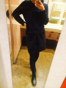 「NOMINE（ノミネ）のアイテム」を使った、hanae0313さん（メンズ・157cm）の秋コーディネート