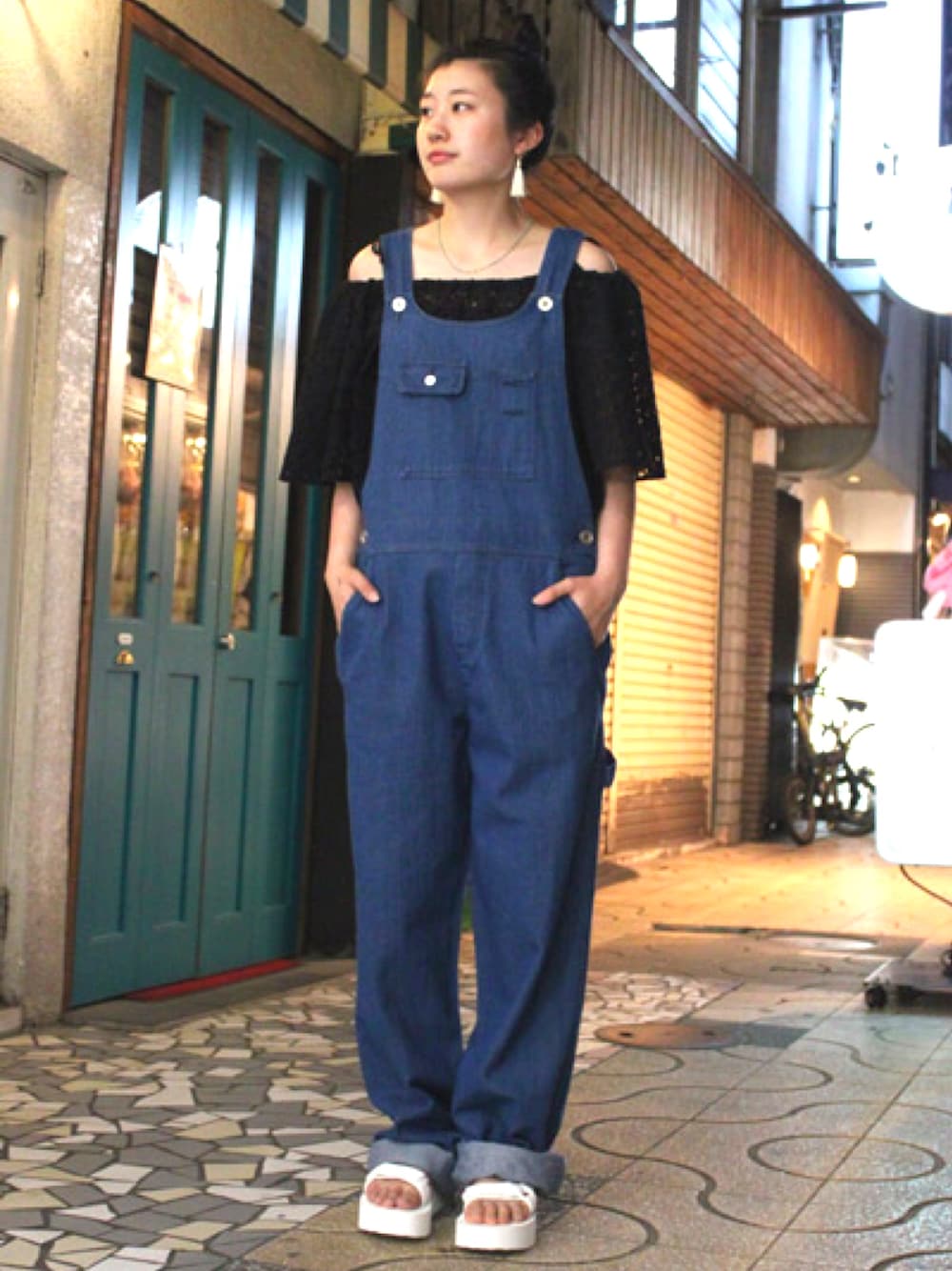 チュニジア製 オールド A.P.C. コーデュロイオーバーオール XSサイズ 中古・古着通販】A.P.C. (アーペーセー) デニムオーバーオール
