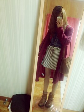 Chaa...♡さん（レディース・160cm）の秋コーディネート