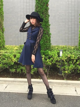 みぃさん（レディース・157cm）の秋コーディネート