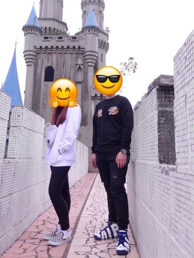 「survival（survival）のアイテム」を使った、雅婷兒さん（レディース・166cm）の冬コーディネート