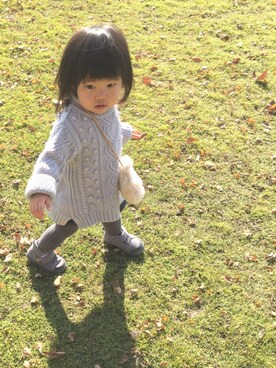 k i n o .*さん（キッズ・80cm）の秋コーディネート