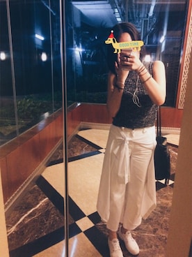 Fifi Wongさん(レディース・170cm)の夏コーディネート