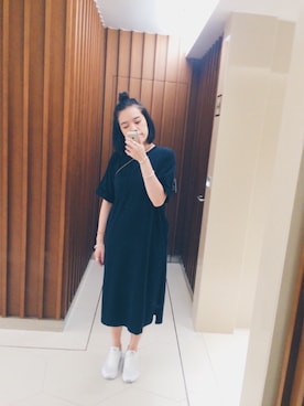 Fifi Wongさん（レディース・170cm）の秋コーディネート