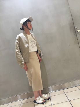 Haruna Yazakiさん(レディース・155cm)の夏コーディネート