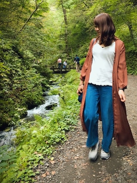 かなさん（レディース・158cm）の秋コーディネート