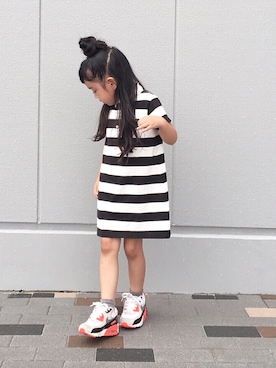 「ROPE' PICNIC（ロペピクニック）のアイテム（ワンピース/ドレス）」を使った、memeさん（キッズ・110cm）の夏コーディネート